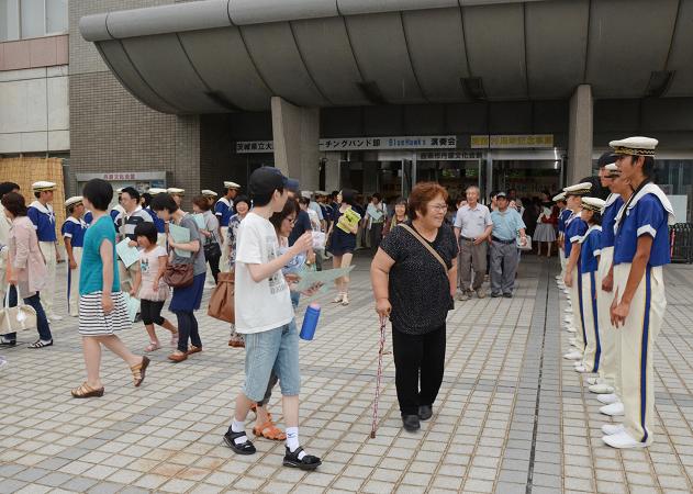 茨城県立大洗高等学校マーチングバンド部 Blue Hawks 演奏会 西条市丹原文化会館